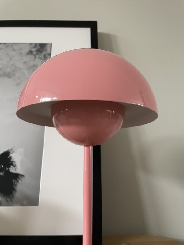 Paddenstoel LED lamp roze