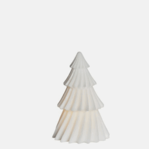 Sirius Olivia kerstboom met warm witte LED-verlichting, gemaakt van echt wax.
