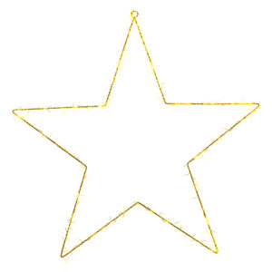 Sirius Liva Ster Goud - 70 cm - 190 LED's