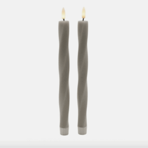 Sirius Sille Twist Nordic Sculpture LED-kaars in Scandinavisch design met warm wit licht (Ø2x25 cm)