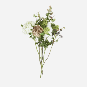 House Doctor HDWild Cream kunstbloemen in neutrale kleuren, realistisch boeket