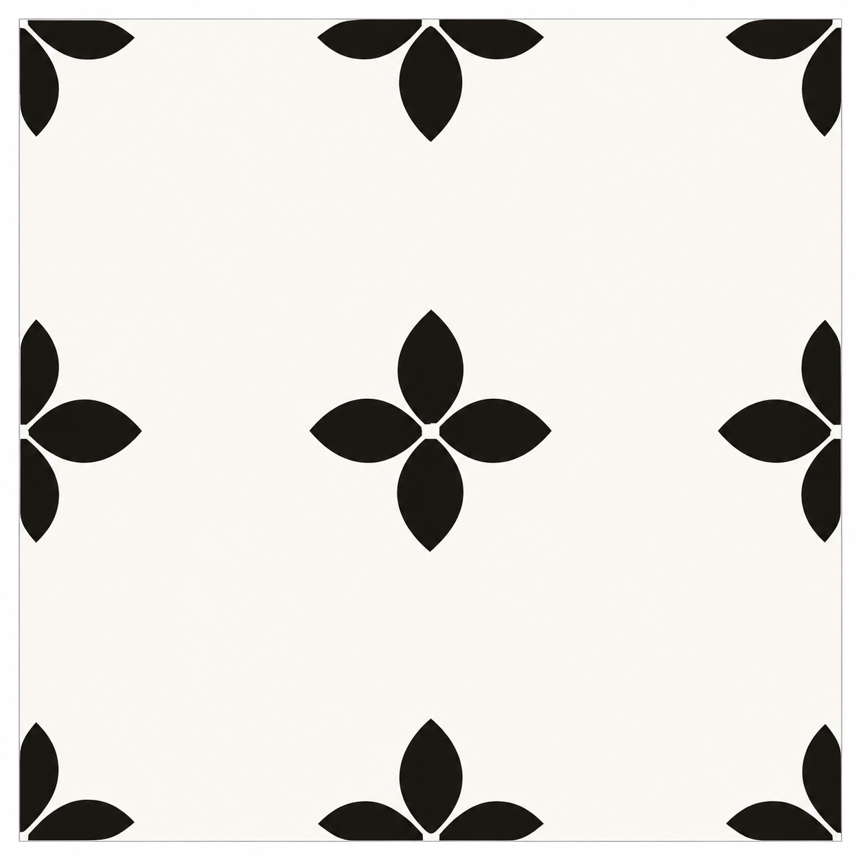 Portugese Bloem Plaktegels in klassieke mediterrane stijl, uitgevoerd in contrasterende kleuren en geschikt voor het eenvoudig vernieuwen van vloeren.